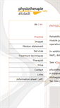 Mobile Screenshot of physiotherapie-altstadt.ch